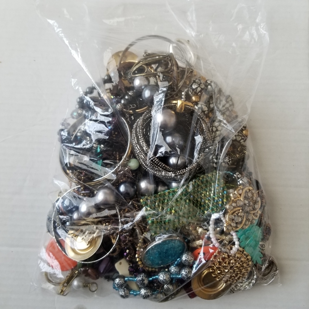 Junk Jewelry Lot 3 lbs